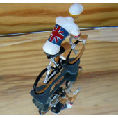 Figurine cycliste : maillot anglais