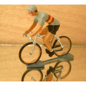 Figurine cycliste : maillot espagnol