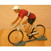 Figurine cycliste : maillot du Luxembourg