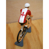 Figurine cycliste : maillot du Canada
