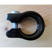 Collier de serrage de tige de selle noir diamètre 28.6mm