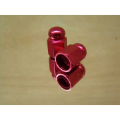 Bouchon de valve en forme de poids rouge