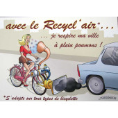 Carte postale vélo Recycl'air