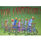 Carte postale vélo bon anniversaire