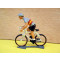 Figurine cycliste : maillot espagnol en danseuse