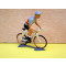 Figurine cycliste : maillot espagnol en danseuse