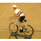 Figurine cycliste : maillot hollandais en danseuse