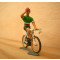 Figurine cycliste : maillot italien à la gourde