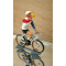 Figurine cycliste : champion de Hollande à la gourde