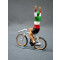 Figurine cycliste : champion d'Italie bras levés