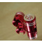 Bouchon de valve en forme de piston rouge