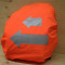 Protège sac ou couvre sacoche fluo orange 