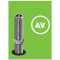 Chambre à air Schwalbe AV9  24p (600A) valve Schräder - ETRTO 28/47-507/541