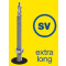 Chambre à air Schwalbe SV15 extra Longue 28p (700C) valve Presta de 50 mm - ETRTO 18/28-622/630